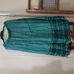 Boho hippie skirt